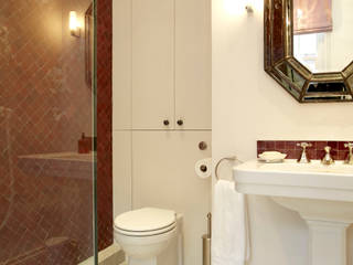 Renovation of Flat Marylebone, Saunders Interiors Ltd Saunders Interiors Ltd Eclectic style bathroom