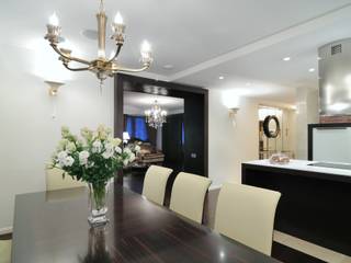 Квартира как номер-сьют в отеле., Меречко Людмила Меречко Людмила Modern dining room