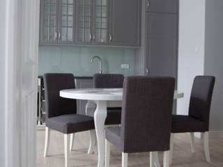 Mieszkanie w szarości , Grey shade interiors Grey shade interiors Кухня