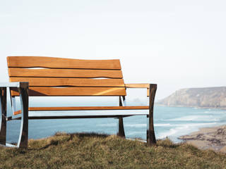 The Lookout Bench, Samuel F Walsh Furniture Samuel F Walsh Furniture Jardines de estilo moderno