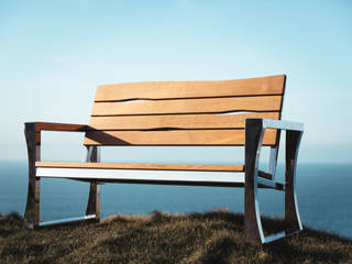 The Lookout Bench, Samuel F Walsh Furniture Samuel F Walsh Furniture Jardines de estilo moderno