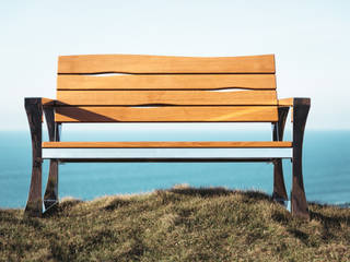 The Lookout Bench, Samuel F Walsh Furniture Samuel F Walsh Furniture Jardines de estilo moderno