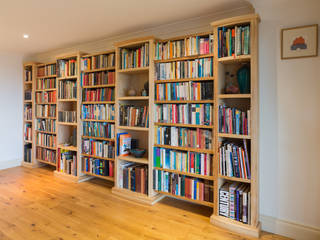 Home Library, Samuel F Walsh Furniture Samuel F Walsh Furniture Moderne woonkamers