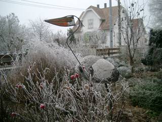 sculptures pour le jardin, monique bornert monique bornert Балконы и веранды в эклектичном стиле