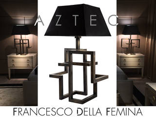 Aztec Lamp, Francesco Della Femina Francesco Della Femina Modern living room