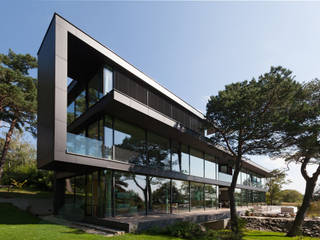 Black Pearl, Architekt Zoran Bodrozic Architekt Zoran Bodrozic Minimalistische Häuser