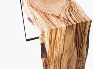 Konsola z drewna dębu. Onetree 17., Onetree Onetree الاسكندنافية، الممر، رواق، &، درج