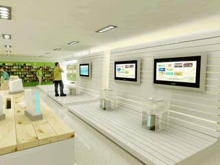 Dows nice digital stores, AG INTERIORISMO AG INTERIORISMO Commercial spaces