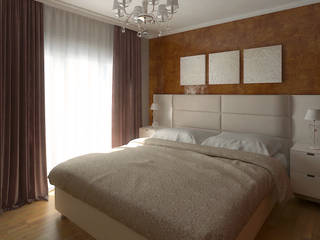 Diseño de Dormitorio principal, AG INTERIORISMO AG INTERIORISMO غرفة نوم