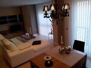 Reforma de Apartamento en Granada, AG INTERIORISMO AG INTERIORISMO Eclectic style living room