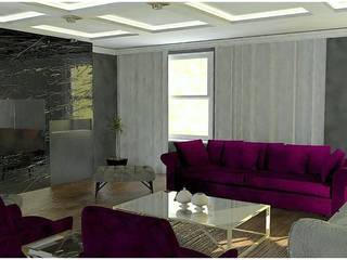 Living Room Design, 1618 DESIGN & INTERIOR ARCHITECTURE 1618 DESIGN & INTERIOR ARCHITECTURE İç bahçe