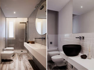 House private E, studiooxi studiooxi Modern bathroom