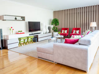 Sala Estar - Encosta do Douro, Ângela Pinheiro Home Design Ângela Pinheiro Home Design Living room