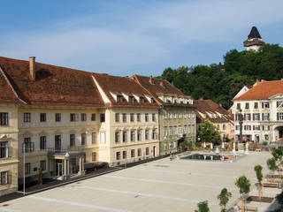 Karmeliterplatz Graz, Austria, urban-filter.com urban-filter.com Ticari alanlar