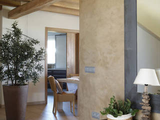 Casa Porto Saler. Formentera. 2000, Deu i Deu Deu i Deu Rustic style corridor, hallway & stairs