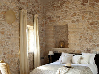 Casa Porto Saler. Formentera. 2000, Deu i Deu Deu i Deu Rustic style bedroom