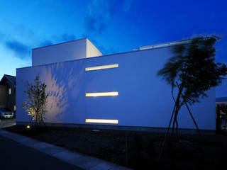 White Composition, 一級建築士事務所 AXIS 一級建築士事務所 AXIS Casas modernas