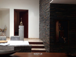 Kalro Villa, Source Architecture Source Architecture Dining room