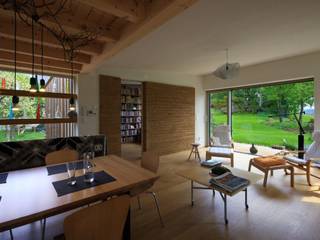 Haus Scheiber, zauner I architektur zauner I architektur Minimalist Oturma Odası