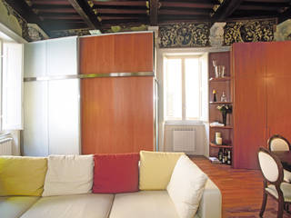 Appartamento in Via Sallustio Bandini, Maurizio Piochi Maurizio Piochi ห้องนั่งเล่น