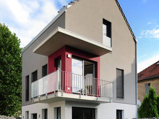Einfamilienhaus Neubau, Baugeschäft Heckelsmüller Baugeschäft Heckelsmüller Modern Houses