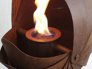 Eichenstelen, Atelier51 Atelier51 Ausgefallener Garten