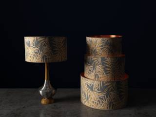 Luxury Drum Lampshades, Mockbee and Co Mockbee and Co Salon moderne