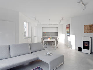 Minimalistycznie., 4ma projekt 4ma projekt Living room