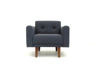 BLOC Club Chair by Hopper + Space -- Contemporary furniture influenced by midcentury design, Hopper + Space Hopper + Space Living room