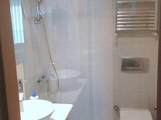 10 mm Şeffaf Cam Klavuz Ray Bellini Aksesuar 1 Nolu Sistem, reflektecamdusakabin reflektecamdusakabin Mediterranean style bathrooms