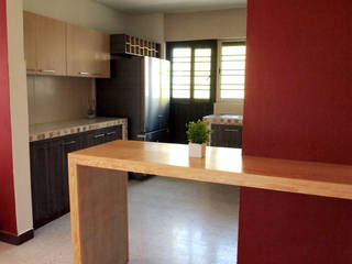 Maravillosas Cocinas , Amarillo Interiorismo Amarillo Interiorismo Rustic style kitchen Cabinets & shelves