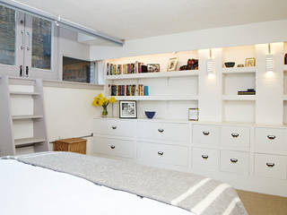 Brilliant Bethnal Green, Propia Propia インダストリアルスタイルの 寝室
