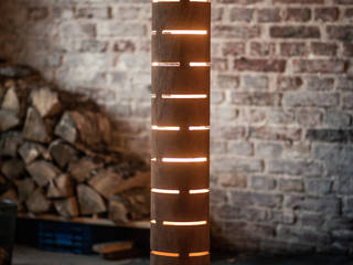 floor lamp from bent plywood_2, żyrRafo żyrRafo Living room