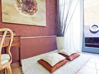 ALQUILER DE CASA EN EL EMPORDA CON MUCHO ENCANTO , decoradora JUDITH FARRAN , Home Deco Decoración Home Deco Decoración Rustik Koridor, Hol & Merdivenler