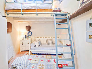 ALQUILER DE CASA EN EL EMPORDA CON MUCHO ENCANTO , decoradora JUDITH FARRAN , Home Deco Decoración Home Deco Decoración Rustikale Schlafzimmer Betten und Kopfteile