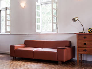 BRICK, FLANNEL SOFA FLANNEL SOFA 现代客厅設計點子、靈感 & 圖片