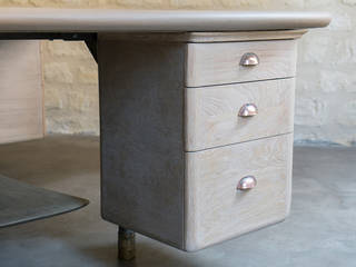 Bureau 4 postes / Desk for 4 posts , Jean Zündel meubles rares Jean Zündel meubles rares Kommersiella utrymmen