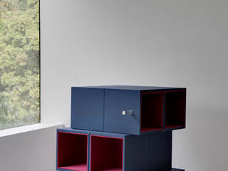 Cubrick Cabinet, Mockbee and Co Mockbee and Co Salon moderne