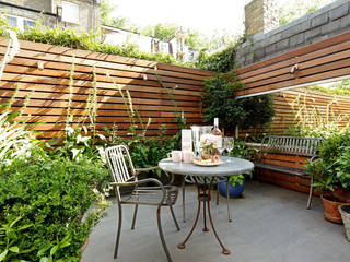 Open-Plan Kitchen/Living Room, Ladbroke Walk, London , Cue & Co of London Cue & Co of London Modern Garden