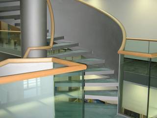 Treppen und Geländer, Ernst Stahl- und Treppenbau GmbH Ernst Stahl- und Treppenbau GmbH Ruang Komersial