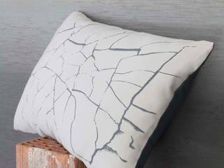 coussin sérigraphié , Van Brabandt Design textile Van Brabandt Design textile Дома в эклектичном стиле