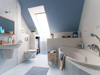 Metamorfoza łazienki w domu jednorodzinnym w Kwirynowie k/Warszawy, Home Staging Studio AP Home Staging Studio AP