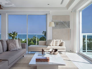 Cobertura Vista, Barra da Tijuca, Rio de Janeiro, Paula Neder Arquitetos Associados / Studio PN Paula Neder Arquitetos Associados / Studio PN Living room