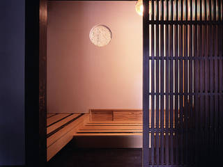 積日隆替家屋, 岩本賀伴建築設計事務所 岩本賀伴建築設計事務所 オリジナルスタイルの 玄関&廊下&階段