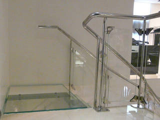 Escalier verre , S.I.B S.I.B