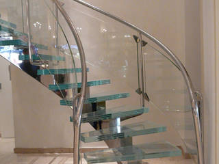 Escalier verre , S.I.B S.I.B