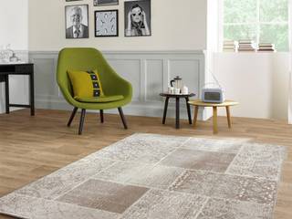 Graue Teppiche: Die Farbe Grau – das neue Weiß, benuta GmbH benuta GmbH Modern Living Room