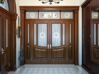 Небольшой холл в частном доме, Sweet Home Design Sweet Home Design Pasillos, vestíbulos y escaleras clásicas