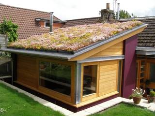 Domestic Installations, Sky Garden Ltd Sky Garden Ltd Country style garage/shed