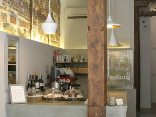 BEAUTY CAFÉ “DELLICARE”. C/ PELAYO. MADRID. 2014, Bescos-Nicoletti Arquitectos Bescos-Nicoletti Arquitectos Spazi commerciali